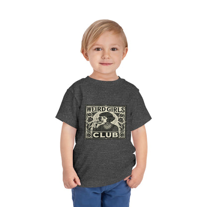 Weird Girls Club Tee - Vintage Linocut Christmas