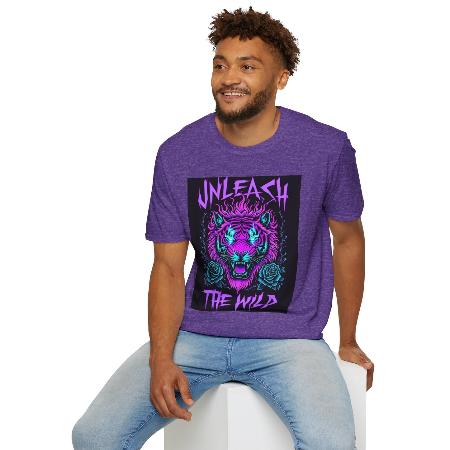 Unleash the Wild Graphic Tee | Cool Graphic Shirt, Unisex T-Shirt, Animal Lover Gift, Nature-Inspired Fashion, Festival Wear