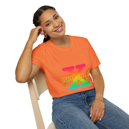 Retro Generation X T-Shirt | Vintage Style Tee, Unisex Gift, Nostalgia Apparel, 80s 90s Fashion, Graphic Tee