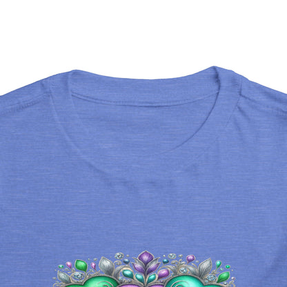 Toddler Tee Live Laugh Love Floral Design