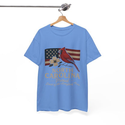 NC Pride: Cardinal, Dogwood & State Flag Tee