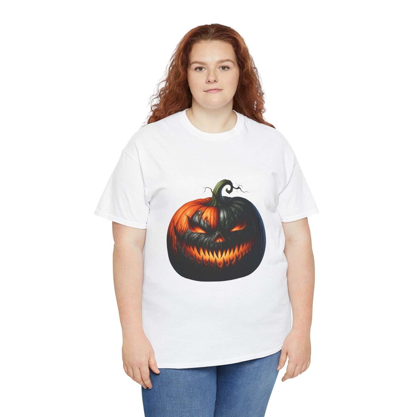 Sinister Pumpkin – Halloween Glow Tee