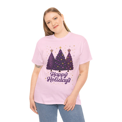 Christmas Tree Unisex Tee - Happy Holidays Design