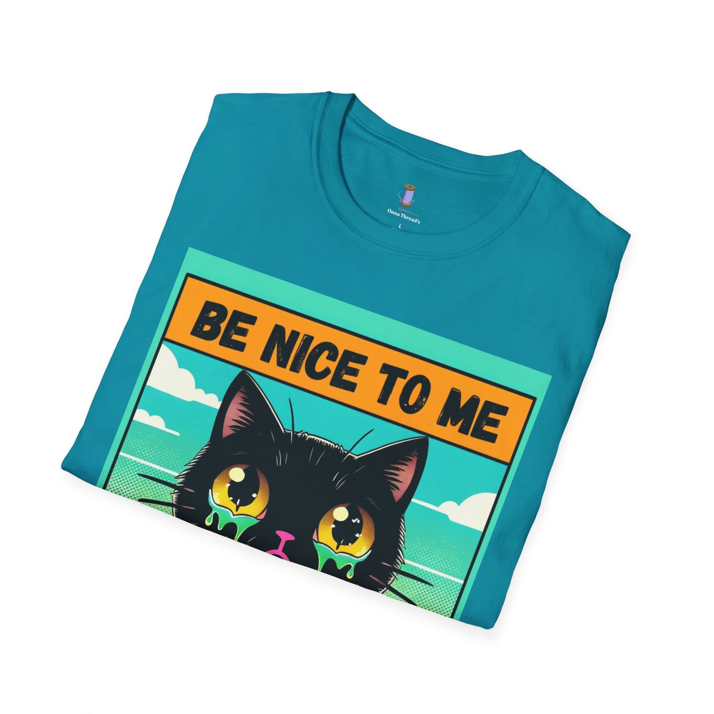 Playful Cat Graphic Tee, Unisex T-Shirt, Gift for Cat Lovers, Cute Animal Apparel, Funny Pet Quote Shirt