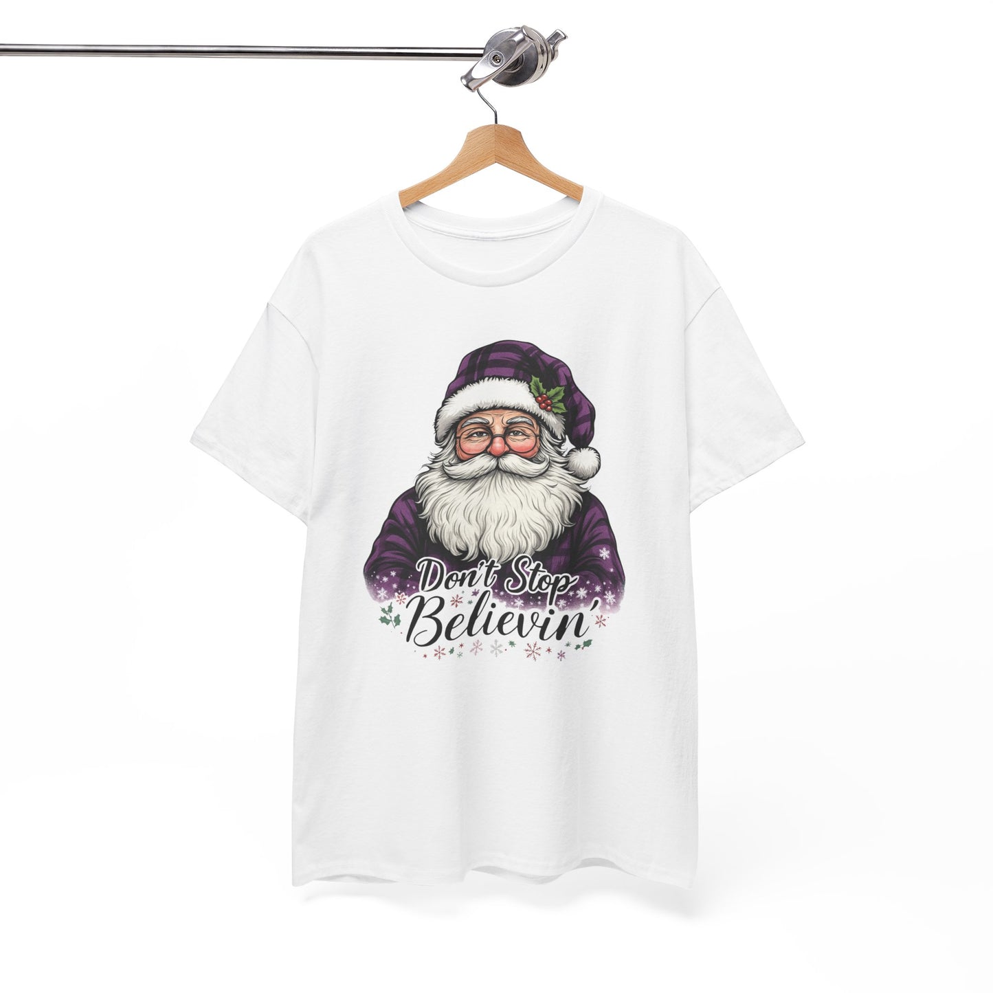 Don't Stop Believin' Santa Tee