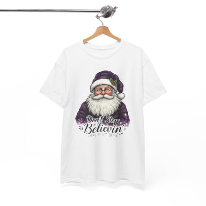 Don't Stop Believin' Santa Tee