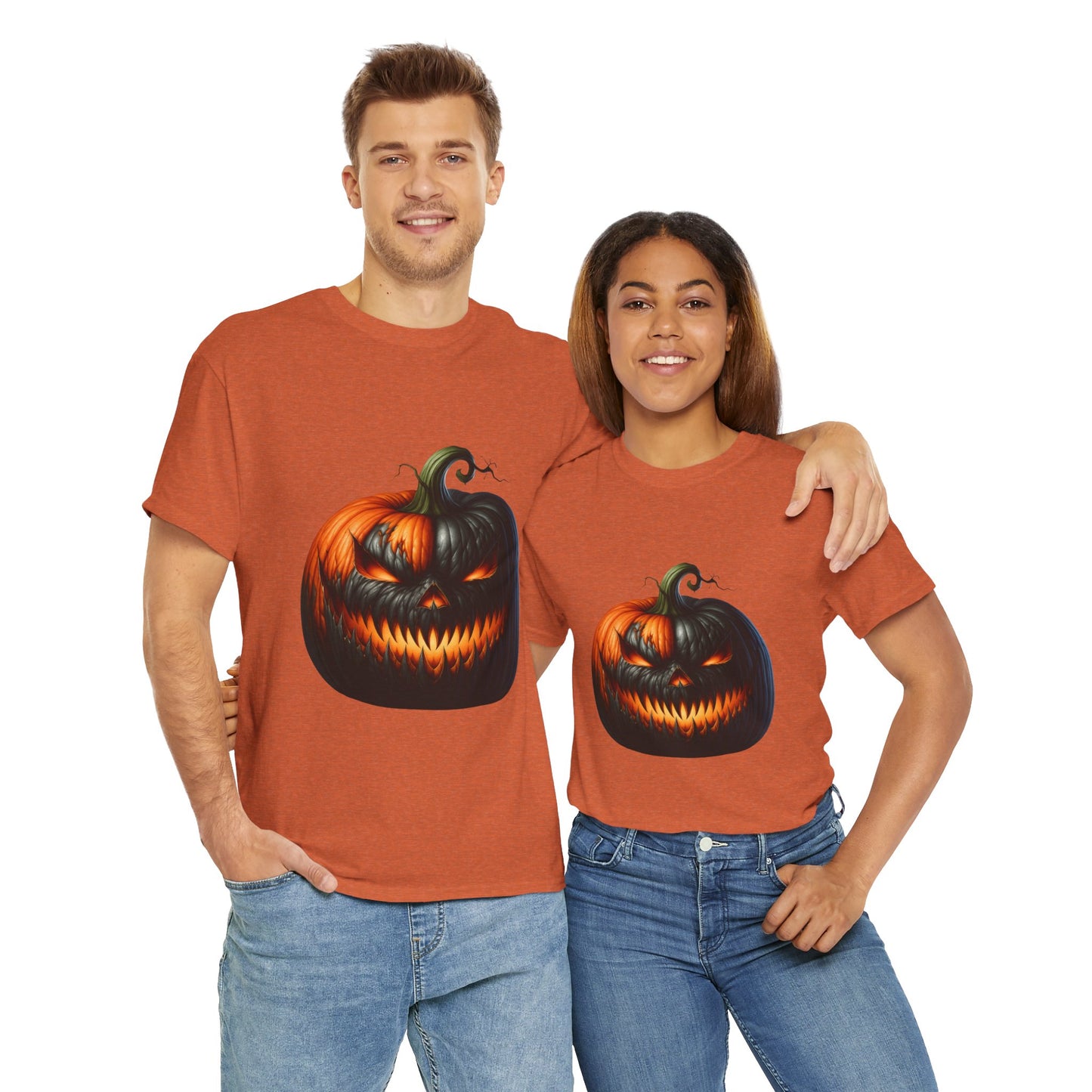 Sinister Pumpkin – Halloween Glow Tee