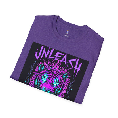 Unleash the Wild Graphic Tee | Cool Graphic Shirt, Unisex T-Shirt, Animal Lover Gift, Nature-Inspired Fashion, Festival Wear