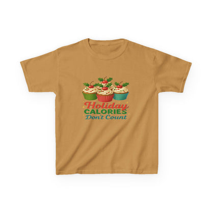 Holiday Calories Don't Count Dino Cupcake Tee