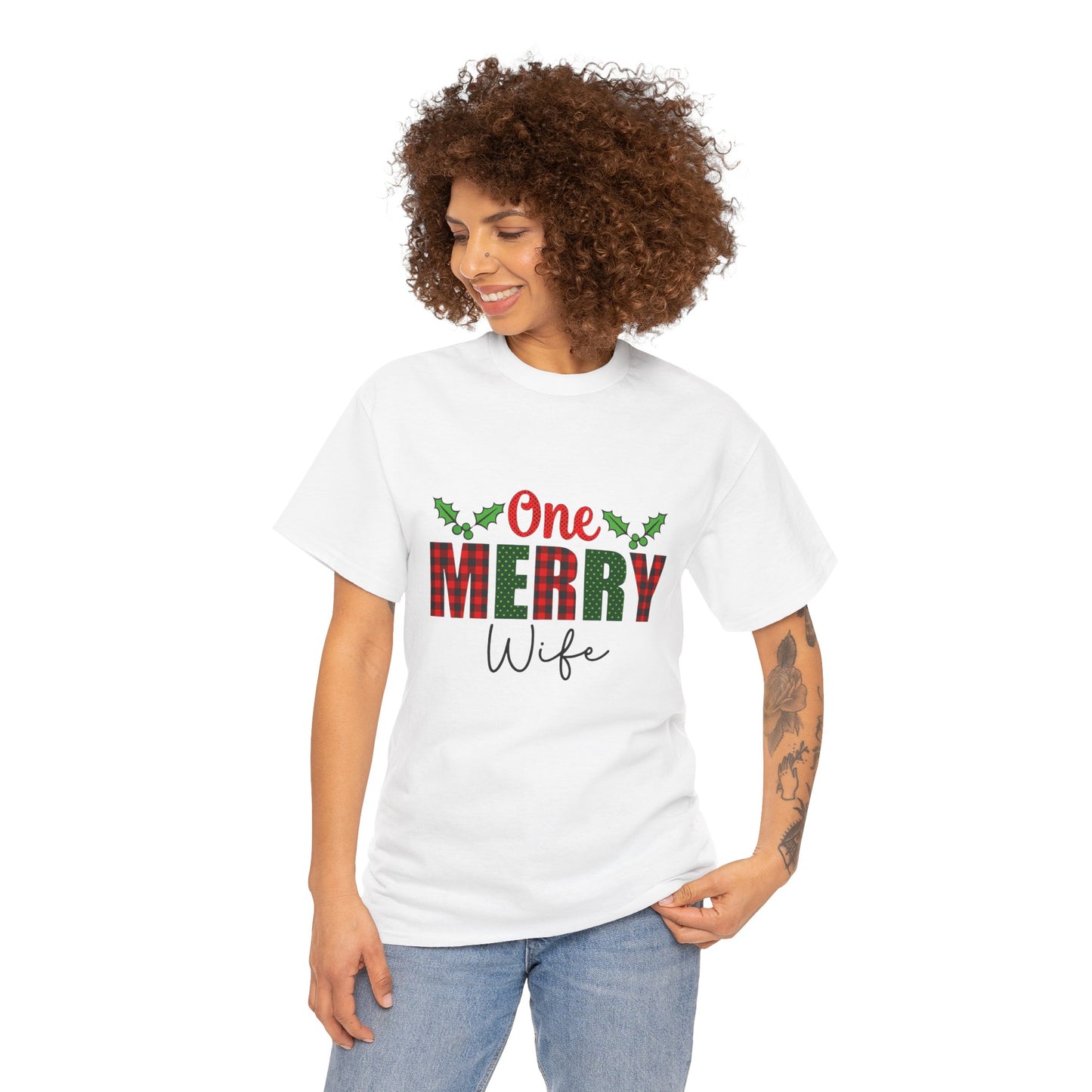 One Merry Wife Christmas Tee