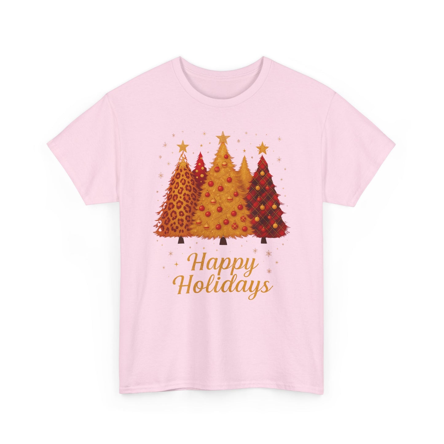 Happy Holidays Christmas Trees Tee