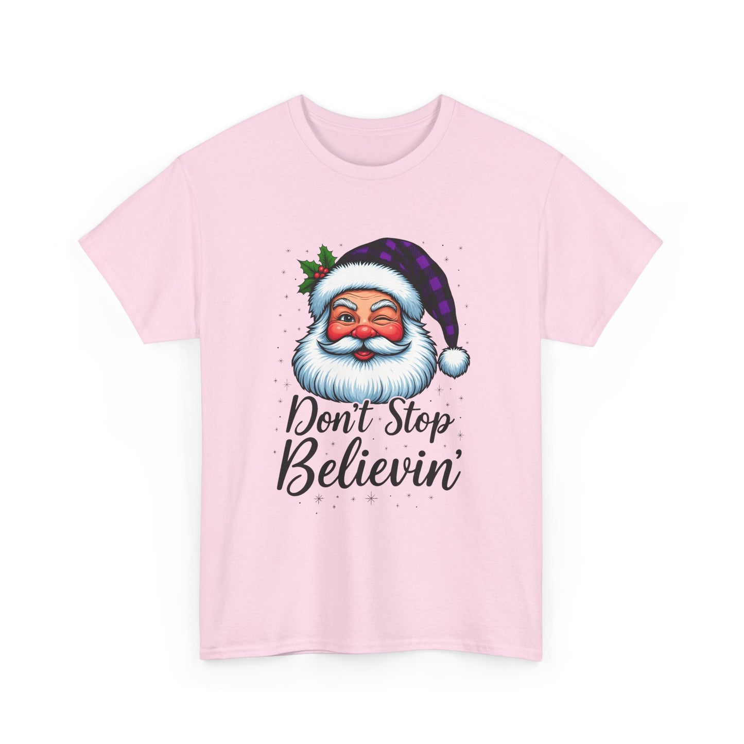 Santa's Hope: Don't Stop Believin' Holiday Tee