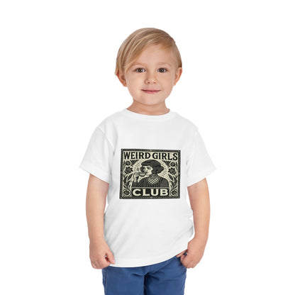 Weird Girls Club Tee - Vintage Linocut Christmas