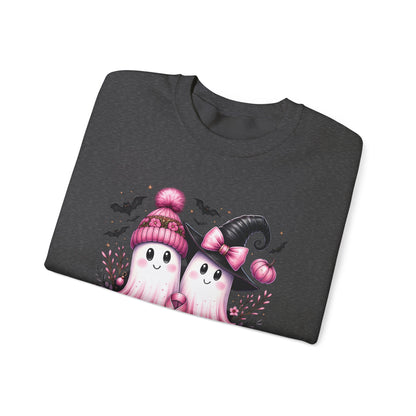 Boo-tiful Breast Cancer Awareness Halloween Crewneck