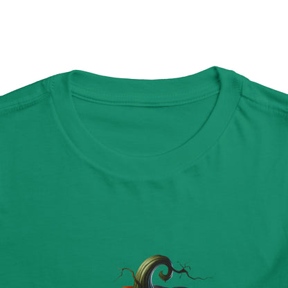 Spooky Jack-o'-Lantern Toddler Halloween Tee