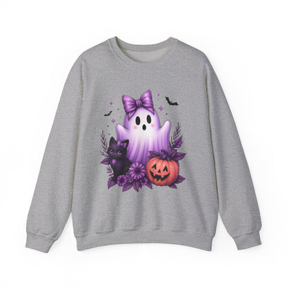 Cute Halloween Ghost Crewneck Sweatshirt