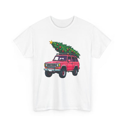 Pink SUV Christmas Tree Tee