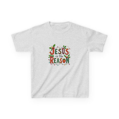 Jesus is the Reason Dino Christmas Kids Tee
