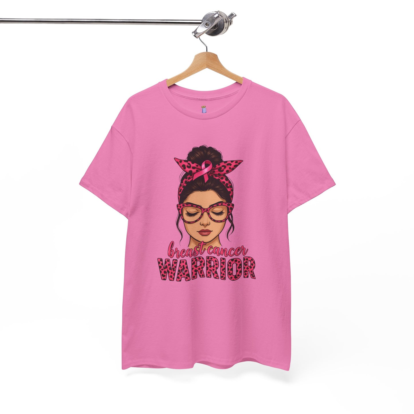 Breast Cancer Warrior Tee, Inspirational T-Shirt for Survivors, Supportive Gift for Cancer Awareness Events, Unisex Cotton Top, [...]