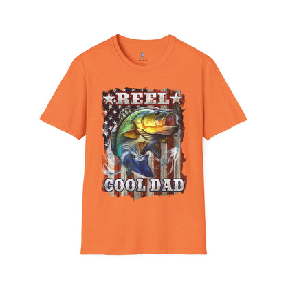 Cool Dad Fishing T-Shirt | Unisex Softstyle Shirt for Fathers Day, Birthday Gift, Outdoor Adventure, Fishing Enthusiasts, Casual Wear