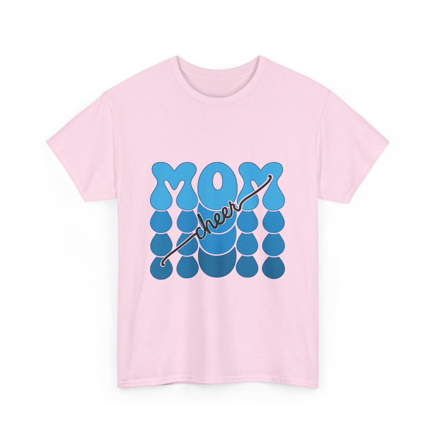 Blue Mom Cheer T-Shirt
