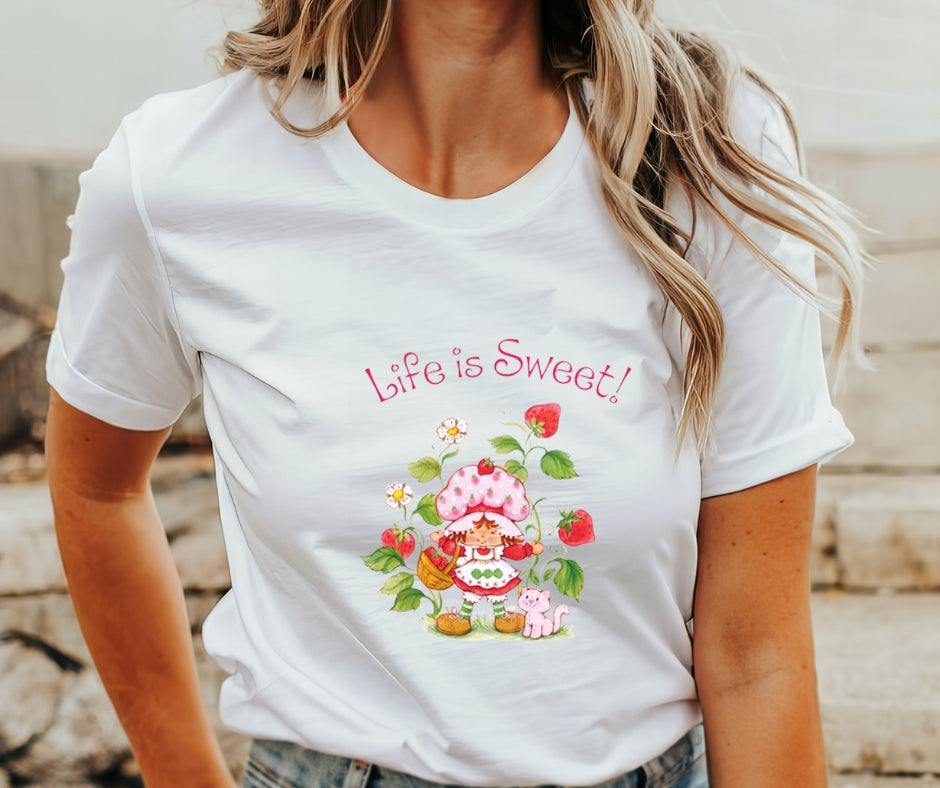 Life is Sweet Adult T-shirt