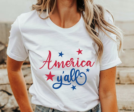 America Y'All  Adult T-Shirt