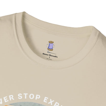 Adventure Awaits T-Shirt | Unisex Softstyle Tee | Perfect for Travel Lovers, Outdoor Adventures, Camping, Nature Gifts, Explore