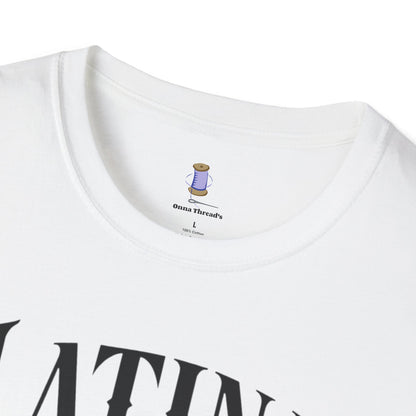Latina Floral Graphic T-Shirt, Casual Wear, Cultural Pride Tee, Fashion for Latinas, Gifts for Her, Summer Style