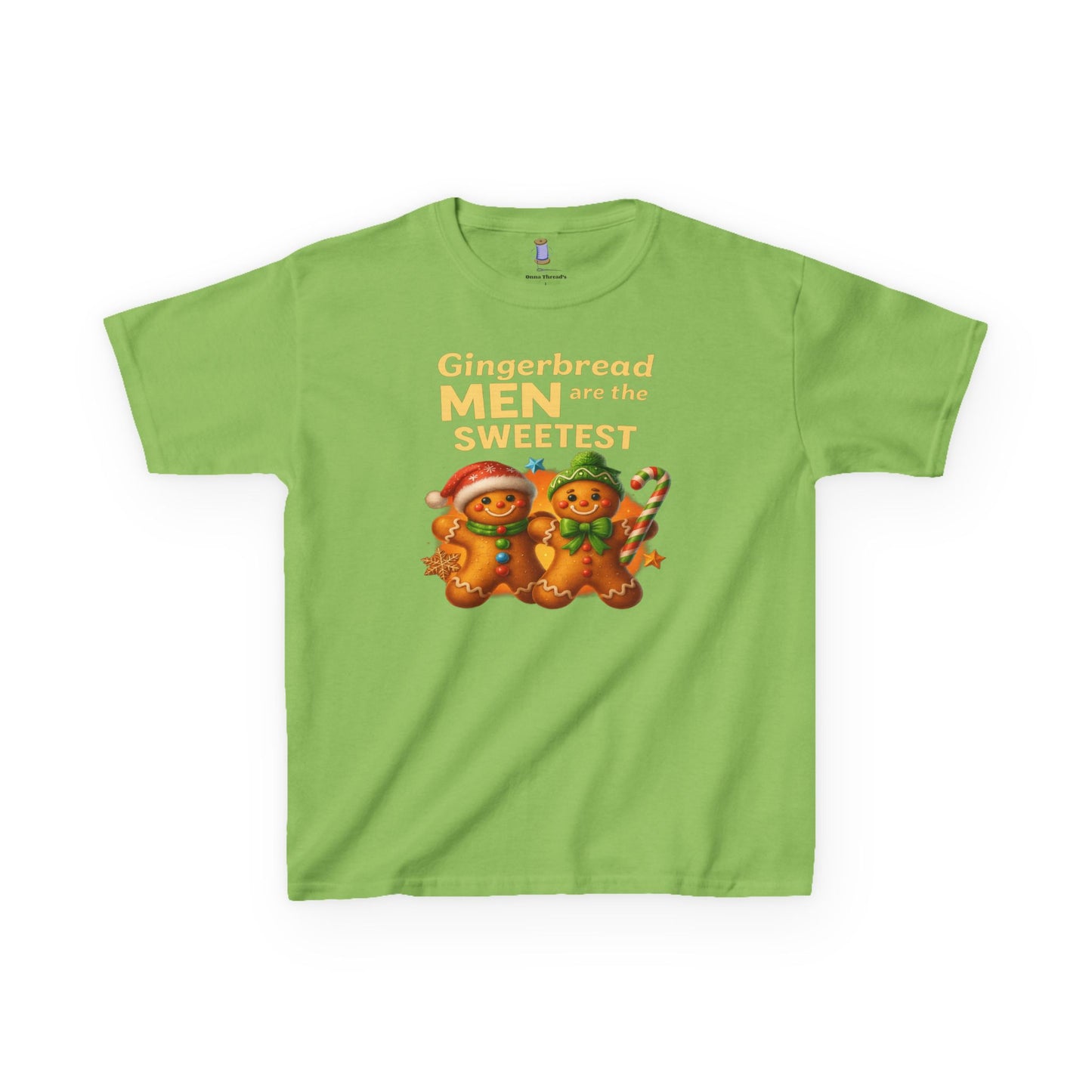 Gingerbread Men Kids Tee, Festive Holiday Shirt, Cute Christmas Outfit, Sweet Treat Apparel, Winter Celebration Wear, Kid's Holiday Gift