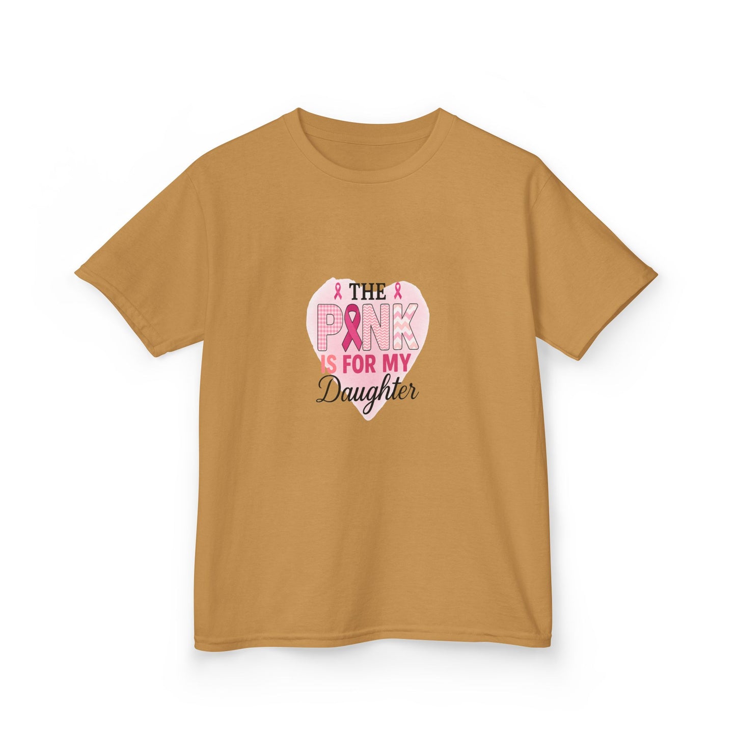 Pink Dinosaur Daughter Tee - Breast Cancer Awareness