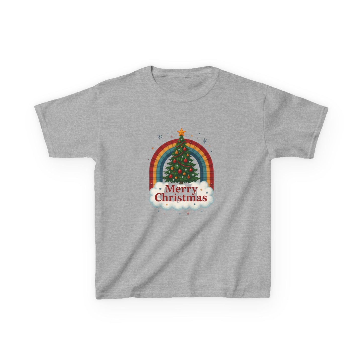 Merry Christmas Dinosaur Tee - Kids Holiday Shirt