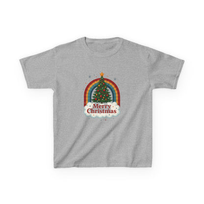 Merry Christmas Dinosaur Tee - Kids Holiday Shirt