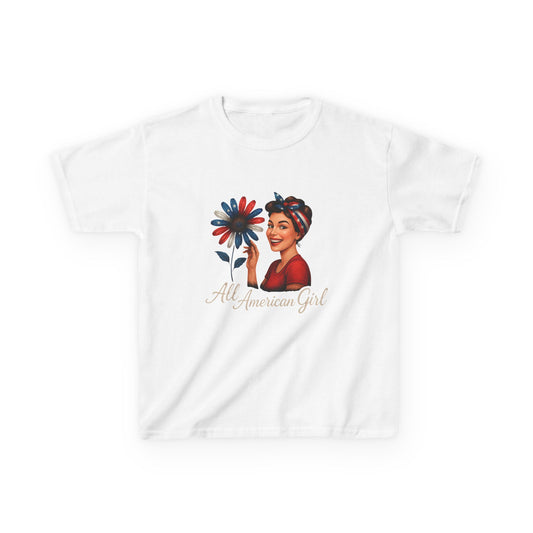 All American Girl Patriotic Tee - 4th of July
