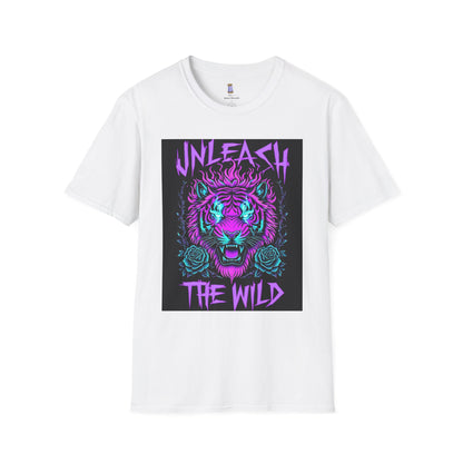 Unleash the Wild Graphic Tee | Cool Graphic Shirt, Unisex T-Shirt, Animal Lover Gift, Nature-Inspired Fashion, Festival Wear