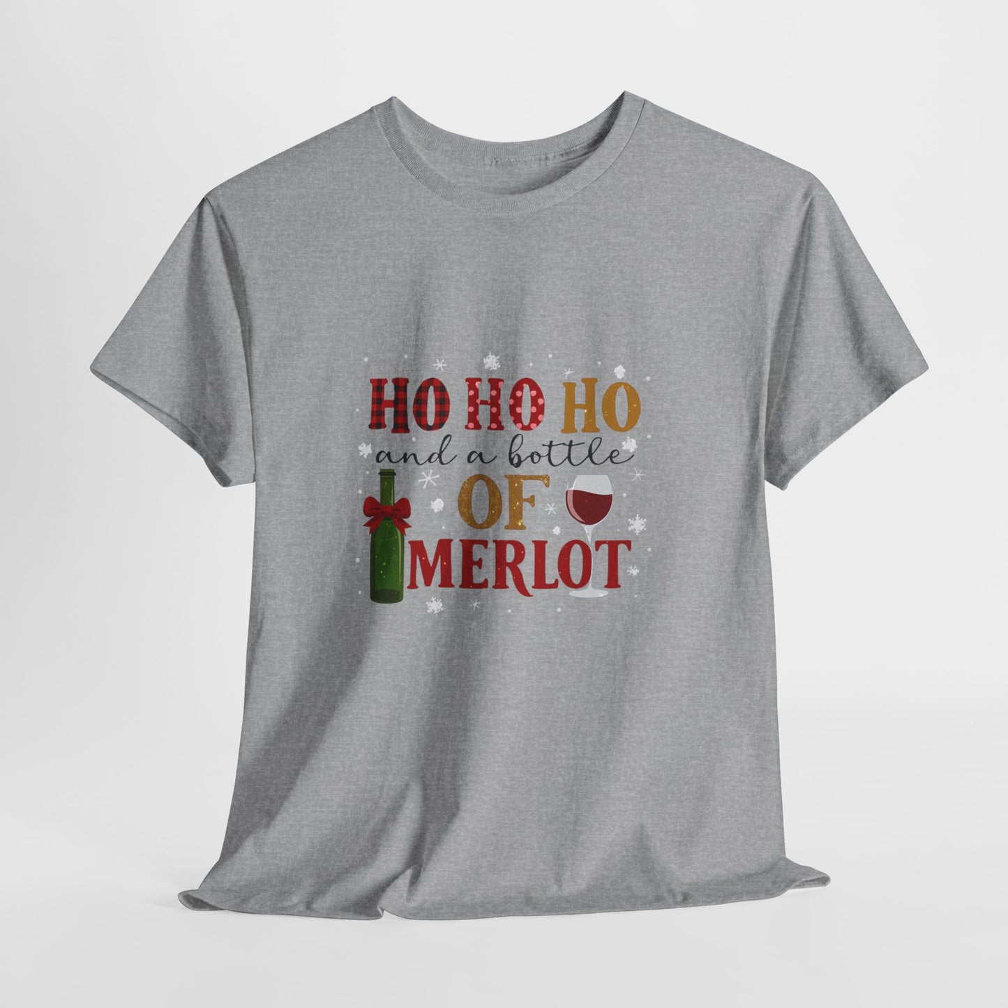 Ho Ho Ho Merlot Christmas Tee
