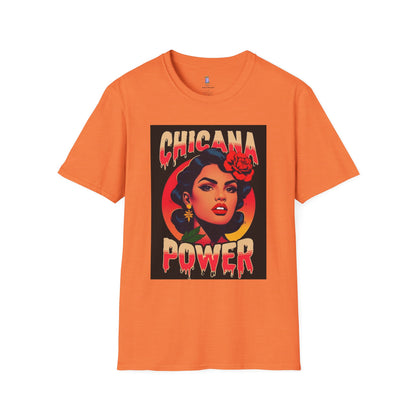 Chicana Power Unisex T-Shirt | Empowerment Tee, Gift for Activists, Cultural Pride, Vintage Style Shirt, Everyday Wear