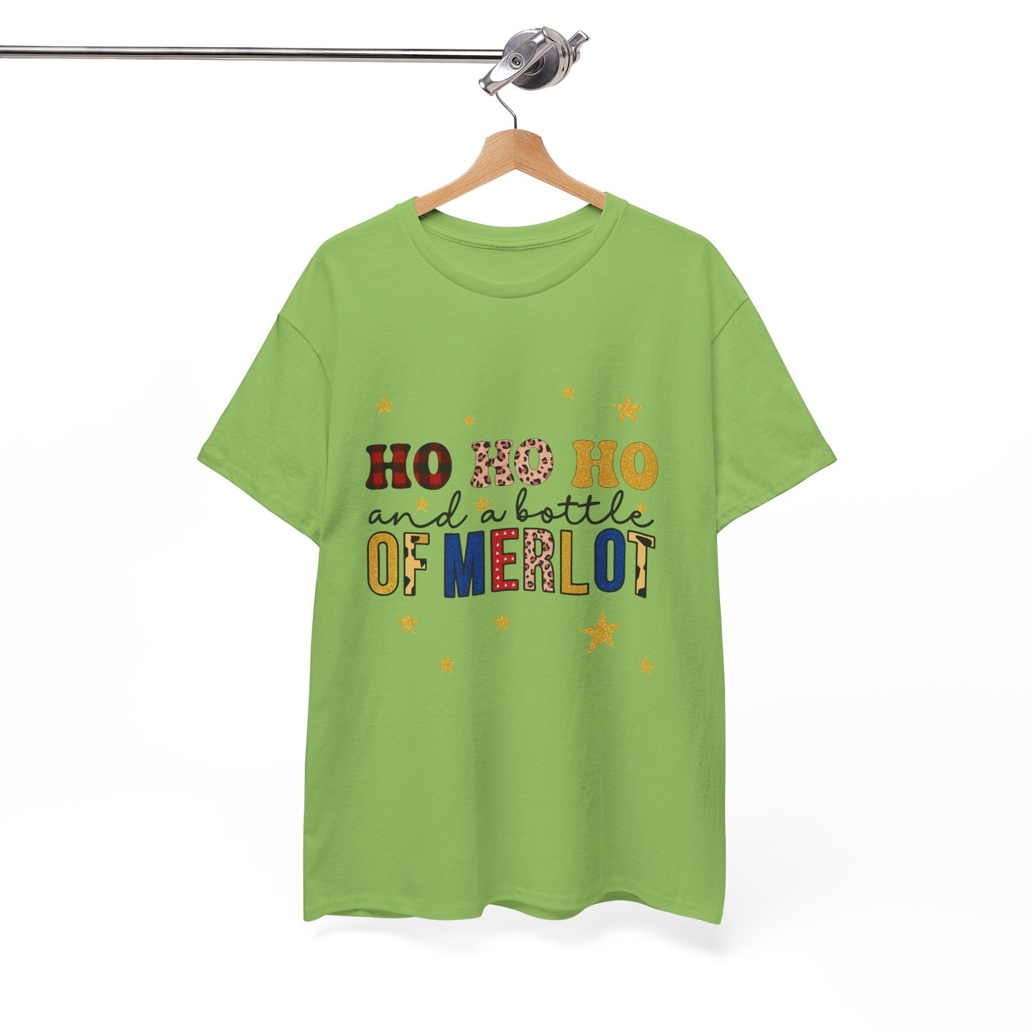 HO HO HO & Merlot Christmas Tee