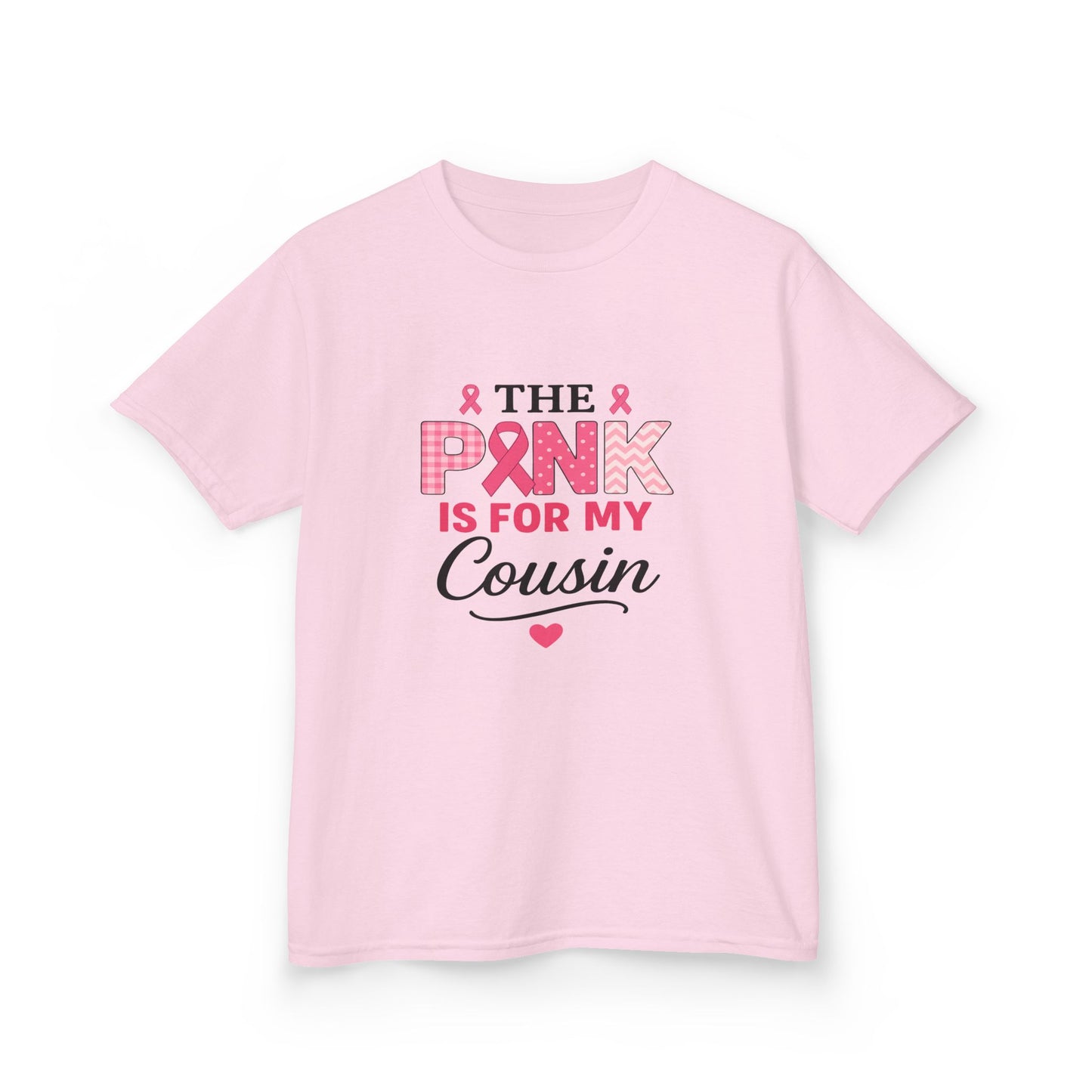 Pink Ribbon Cousin Tee - Breast Cancer Awareness