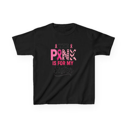 Pink Ribbon Sister Tee: Breast Cancer Awareness Gift