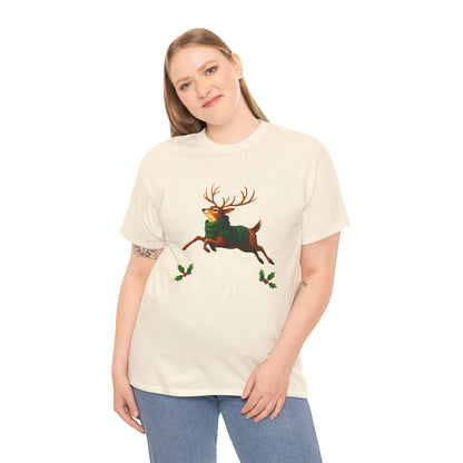 Merry Christmas Reindeer Tee
