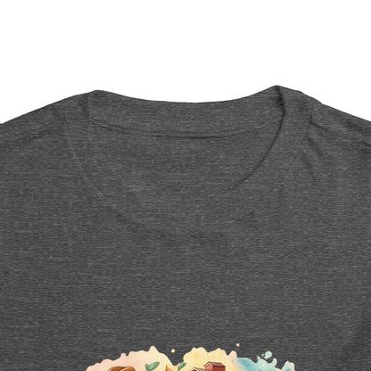 Toddler Tee Tennessee Watercolor Illustration