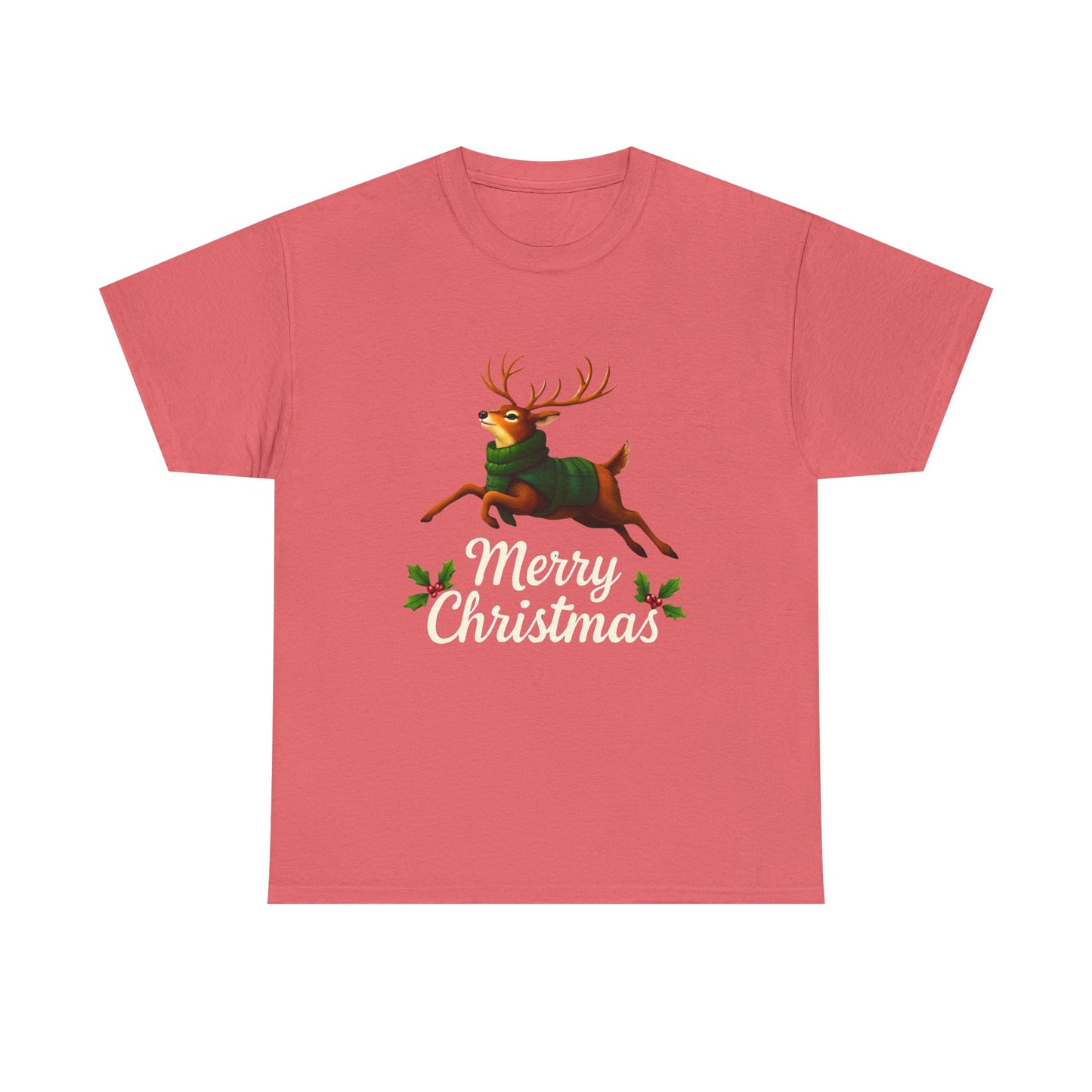 Merry Christmas Reindeer Tee
