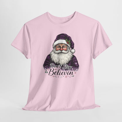 Don't Stop Believin' Santa Tee