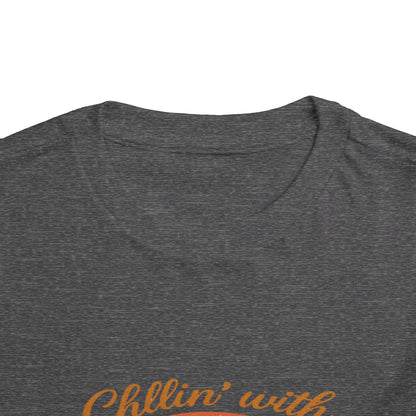 Chillin' With Snowmies Toddler Christmas Tee