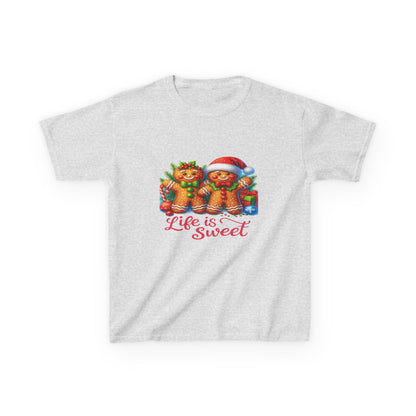 Gingerbread Dino Christmas Tee - Life is Sweet!