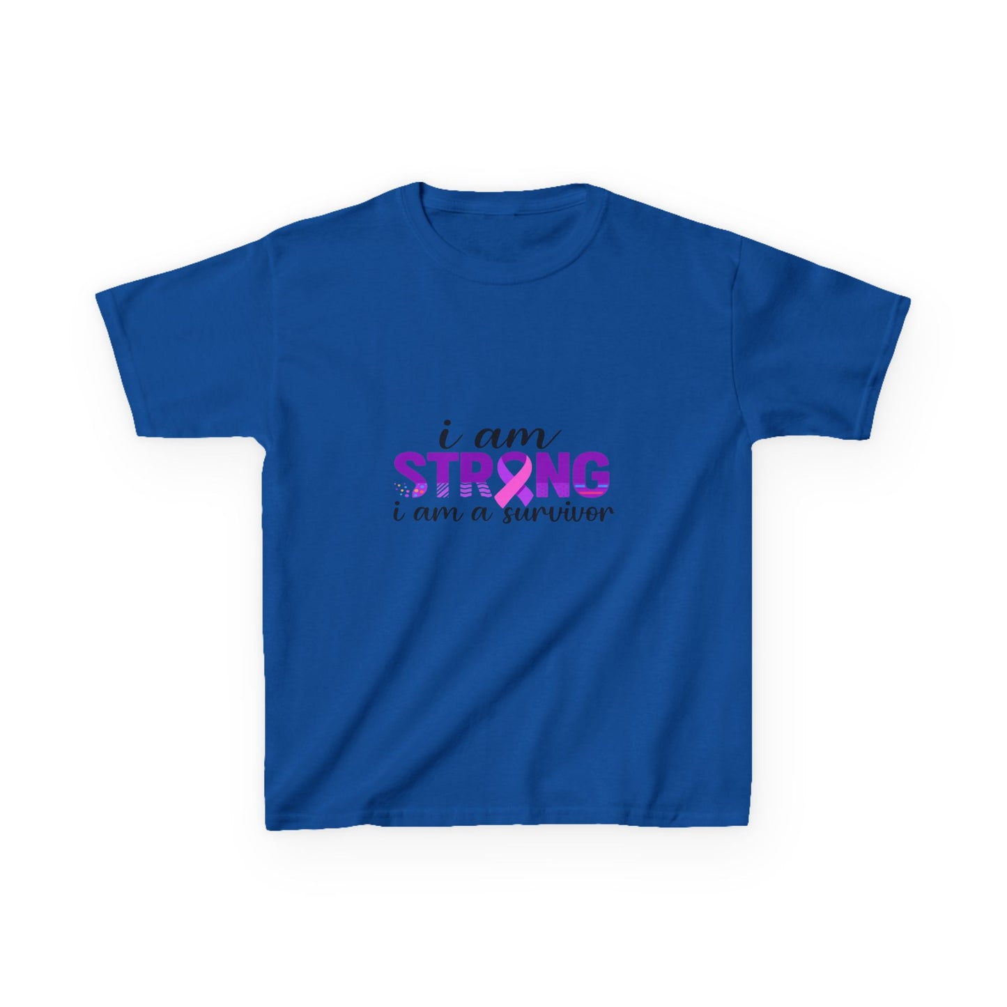Strong Survivor Dinosaur Tee - Christmas Gift for Kids