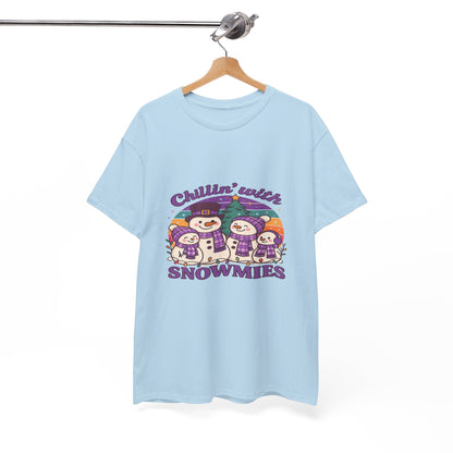 Snowman Tee - Chillin' with SNOWMIES