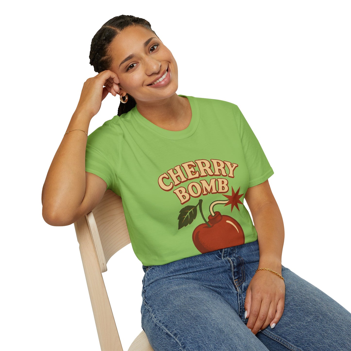 Cherry Bomb Soft Style T-Shirt for Women