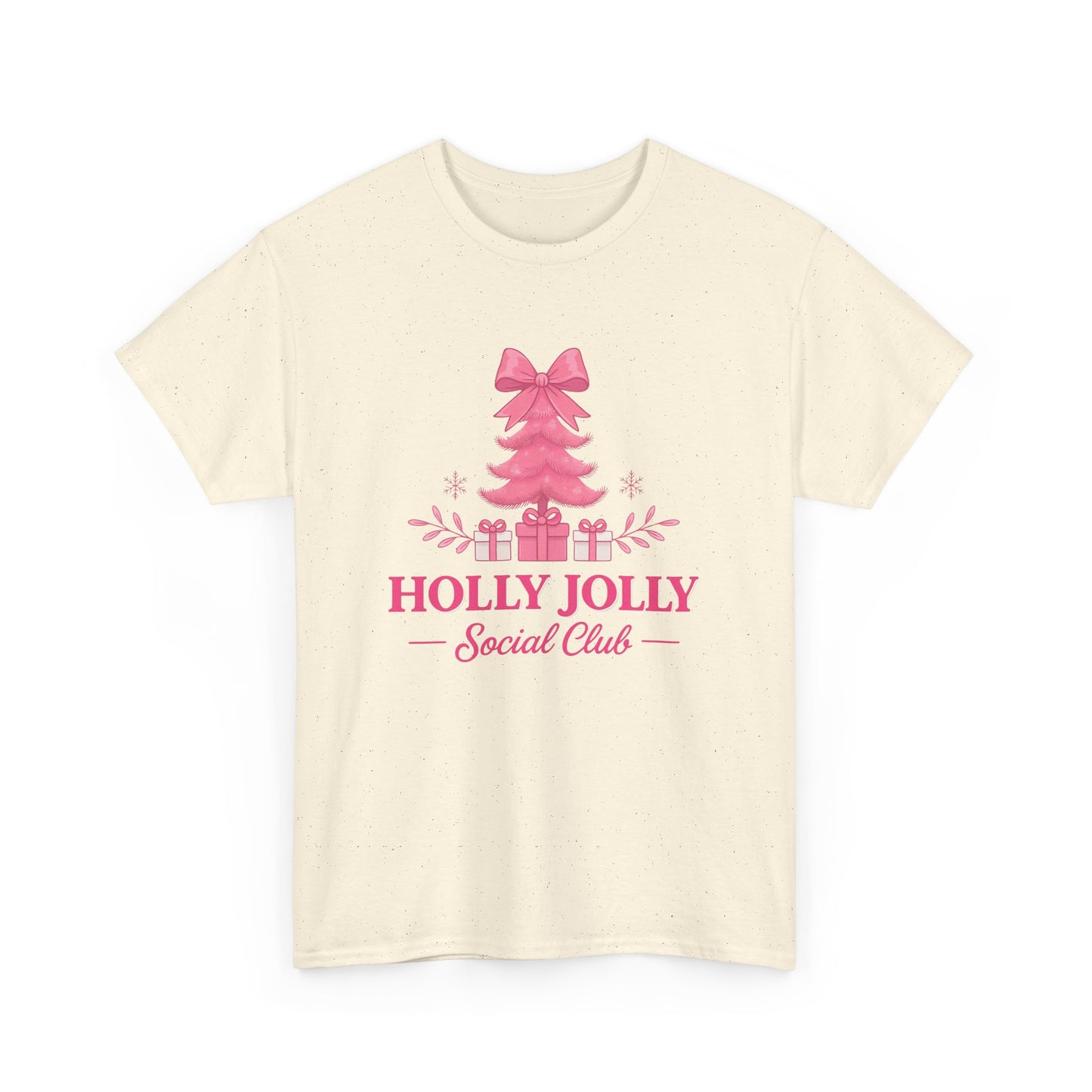 Holly Jolly Pink Tree Tee